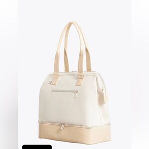 BEIS mini weekender in beige - good condition